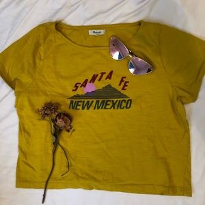 Madewell Yellow Santa Fe Tee